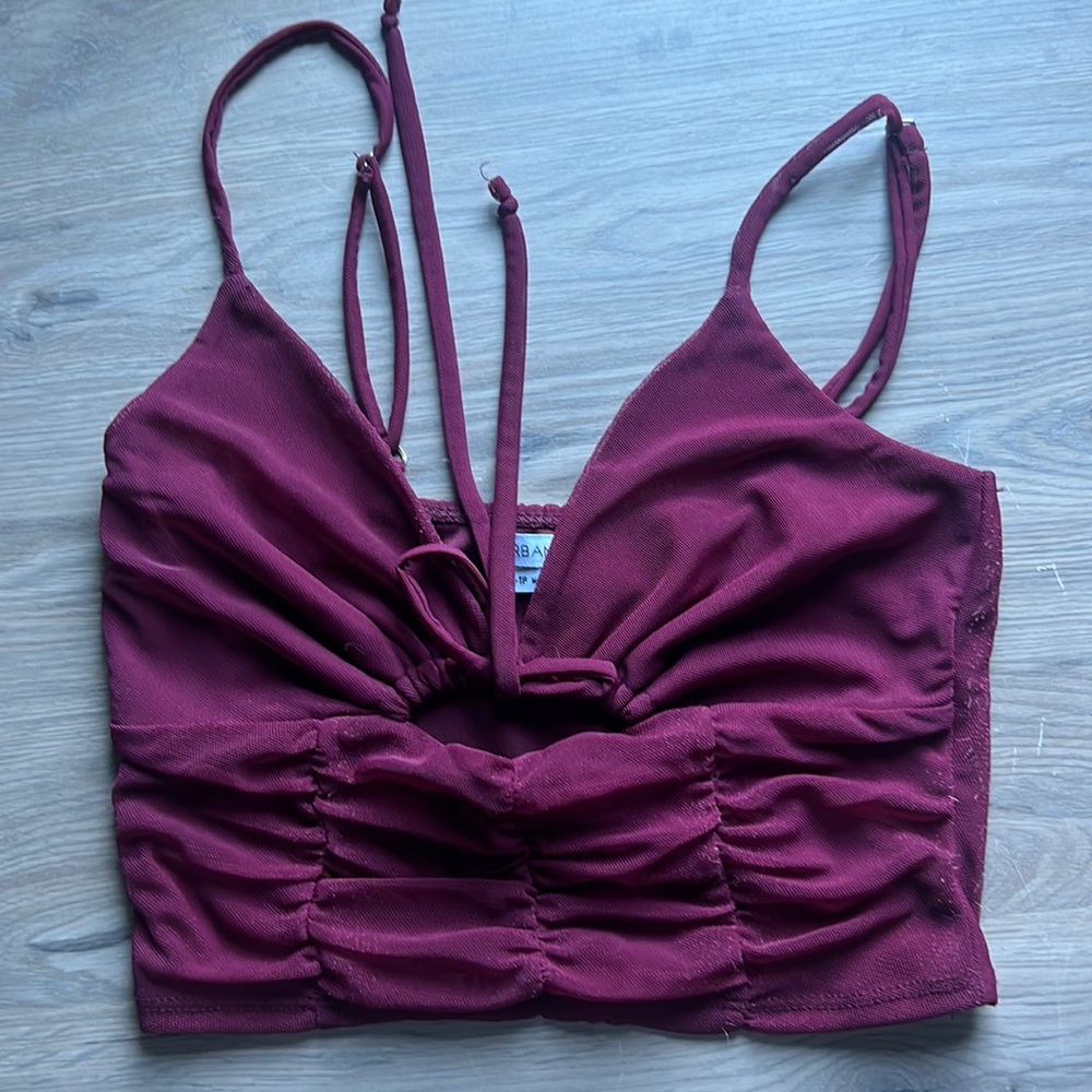 Red urban outfitters tank XS